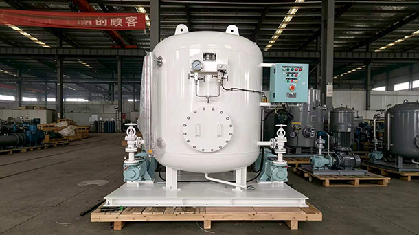 恒力造船集装箱船，淡水压力柜